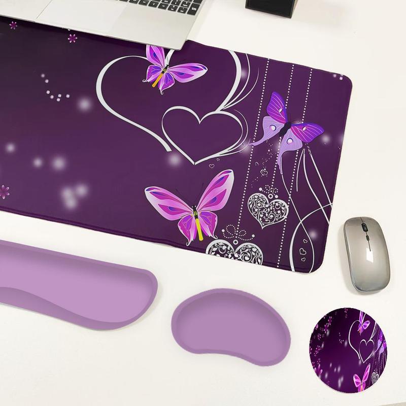 Tradescantia Purple - CIFBUY Set di tappetini per mouse