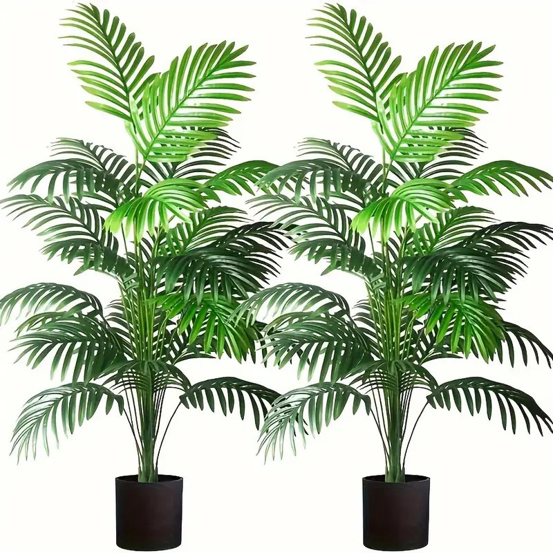 Dracaena Marginata - 24 foglie Areca Palm Piante artificiali