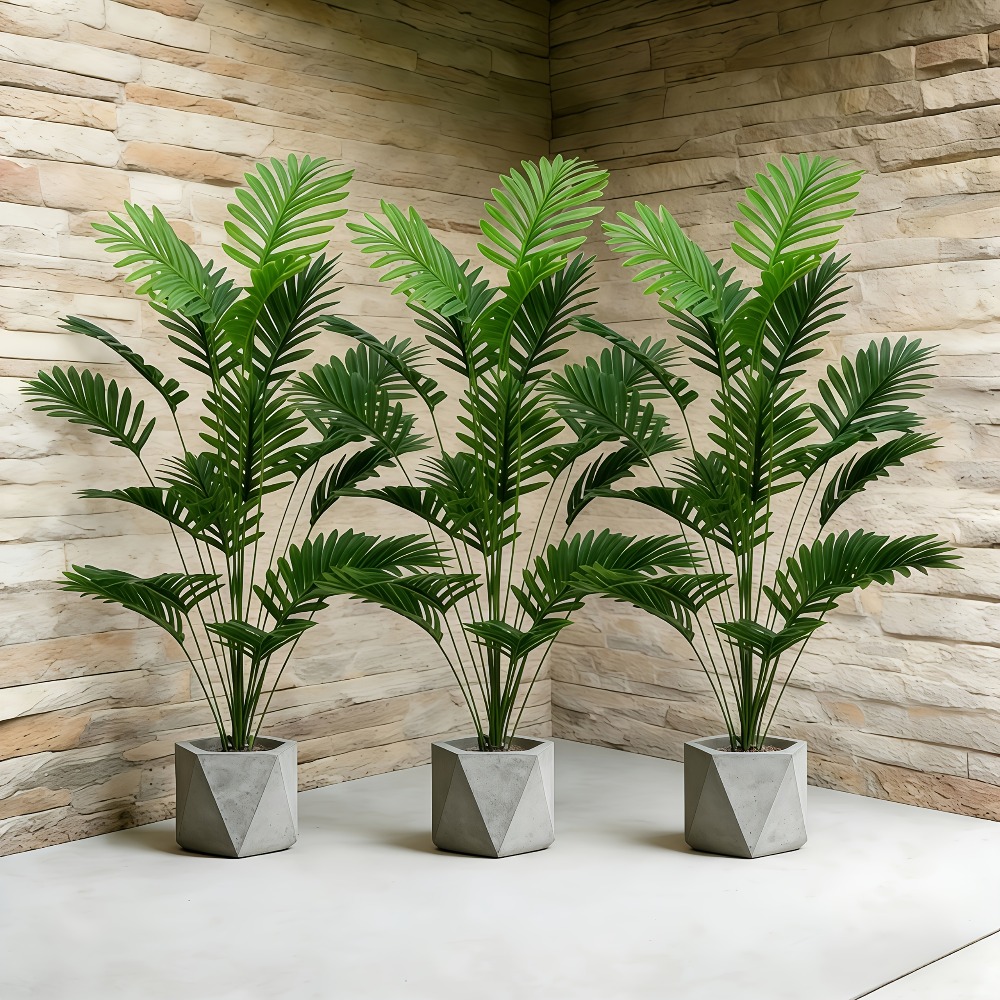 Dracaena Marginata - 1 Pezzo Grande Palma Artificiale 65-128CM,