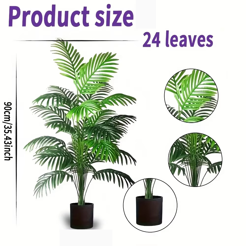24 foglie Areca Palm Piante ar - Dracaena Marginata recensione e prezzo